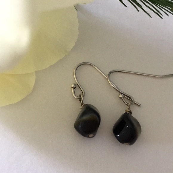 New Gemstone earrings with SS hooks. Last price.💕 - Picture 3 of 7